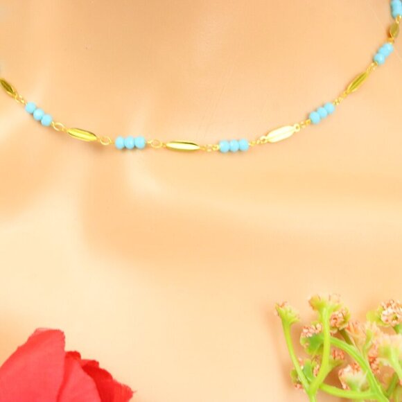 "Minimalist Necklace – Timeless, Elegant Jewelry for Her, MAR091132 - Picture 9 of 10